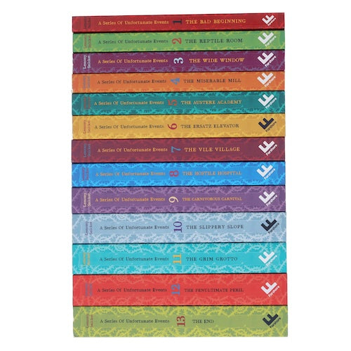 A Series of Unfortunate Events Full Collection (13 Books)