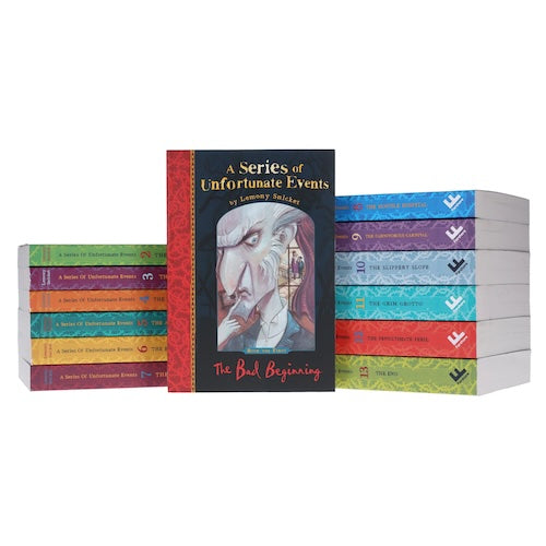 A Series of Unfortunate Events Full Collection (13 Books)