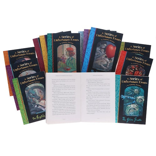 A Series of Unfortunate Events Full Collection (13 Books)