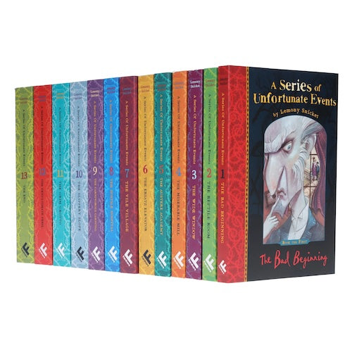 A Series of Unfortunate Events Full Collection (13 Books)