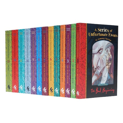A Series of Unfortunate Events Full Collection (13 Books)
