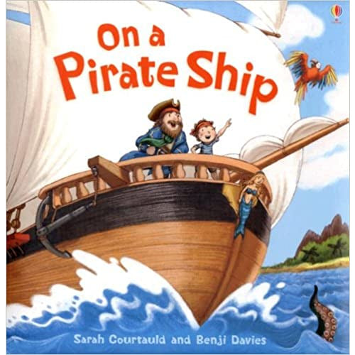 كتاب مصور - على متن سفينة قراصنة