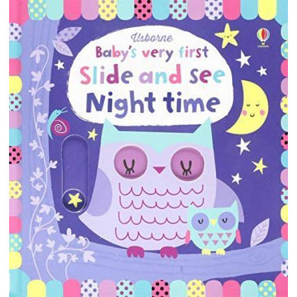 Baby's Very First Slide and See: Night time (Board Book)