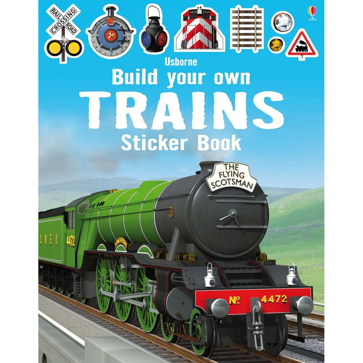 Build Your Own Trains Sticker Book – Benny's Books