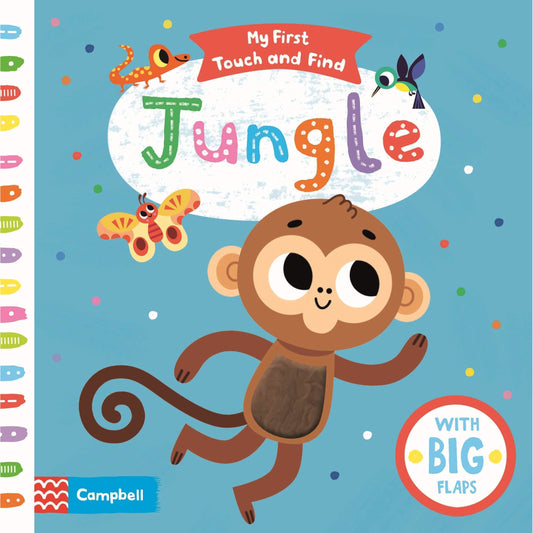 My First Touch and Find Jungle (Board Book)